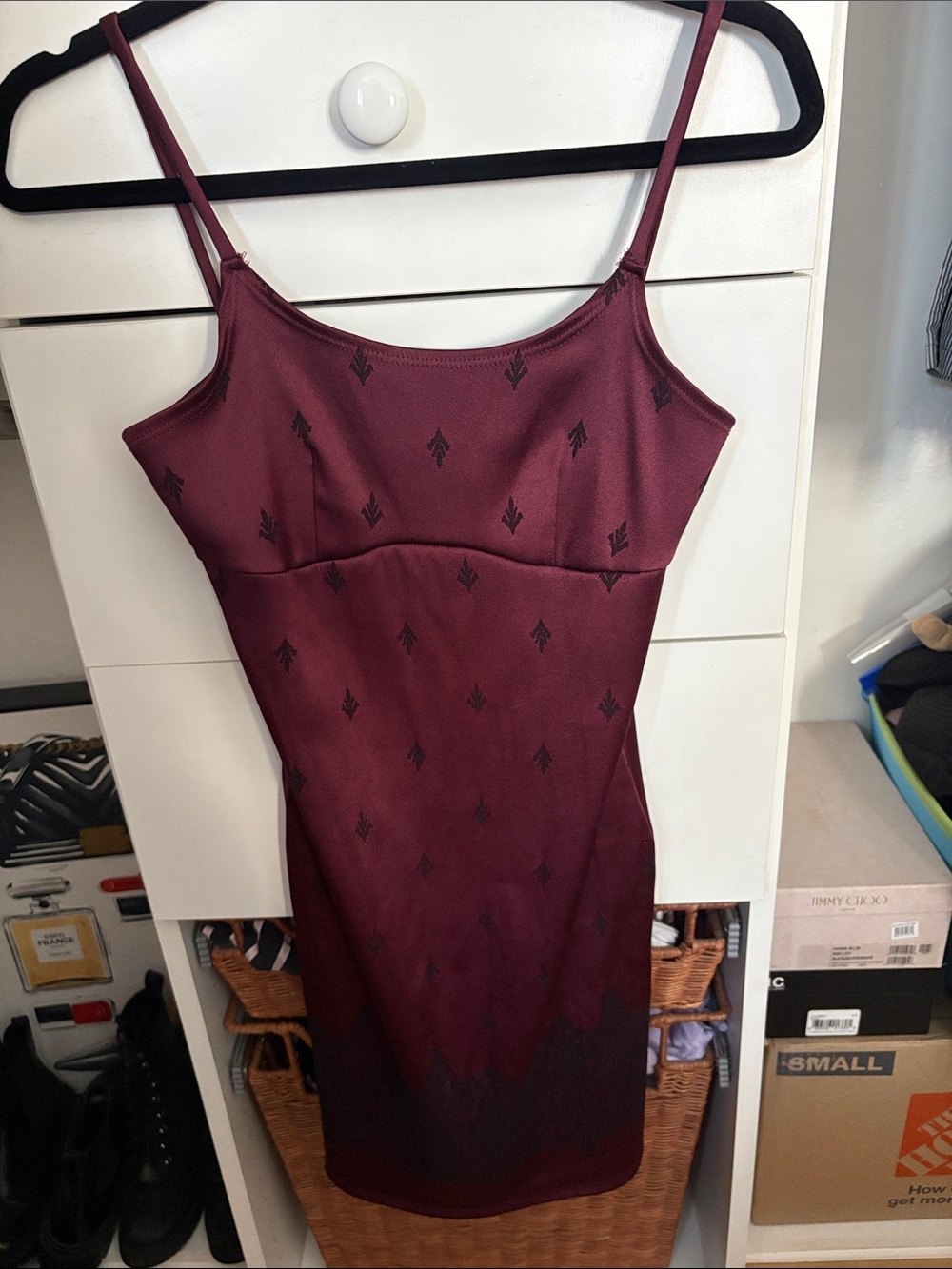 Charlotte Russe Maroon dress
